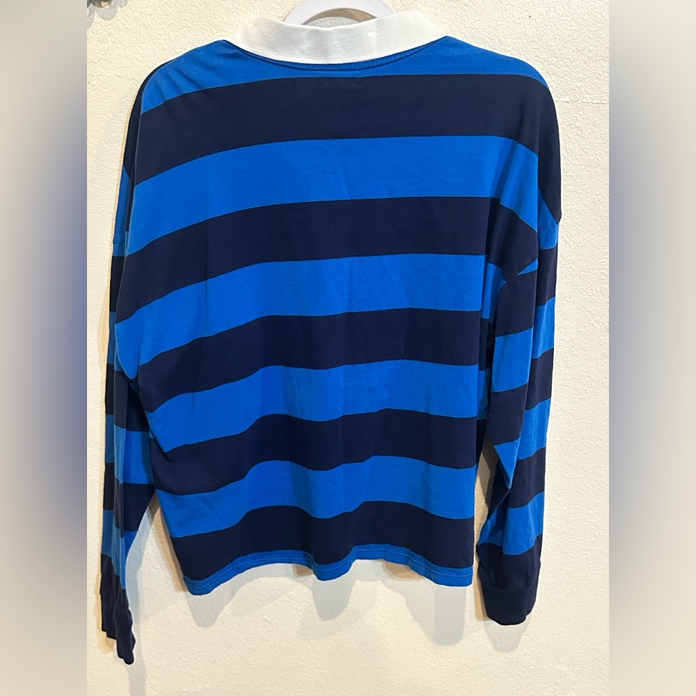 Vintage VTG 90s U.S. Polo Assn. Rugby Shirt Striped Collegiate Polo - Picture 3 of 15
